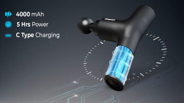 best battery massage gun - beatxp bolt prime massage gun